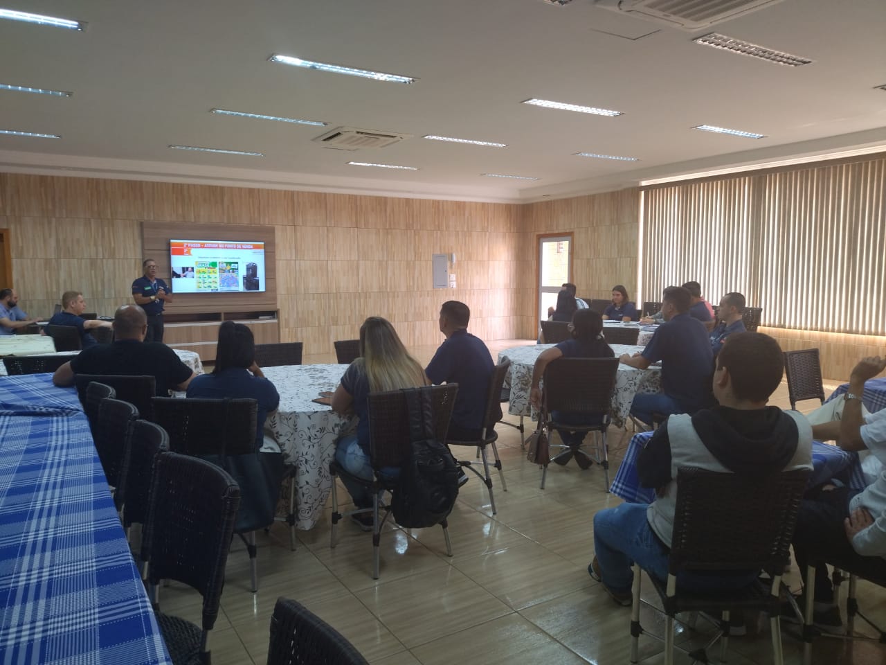 Reunião da equipe P. LARANJA