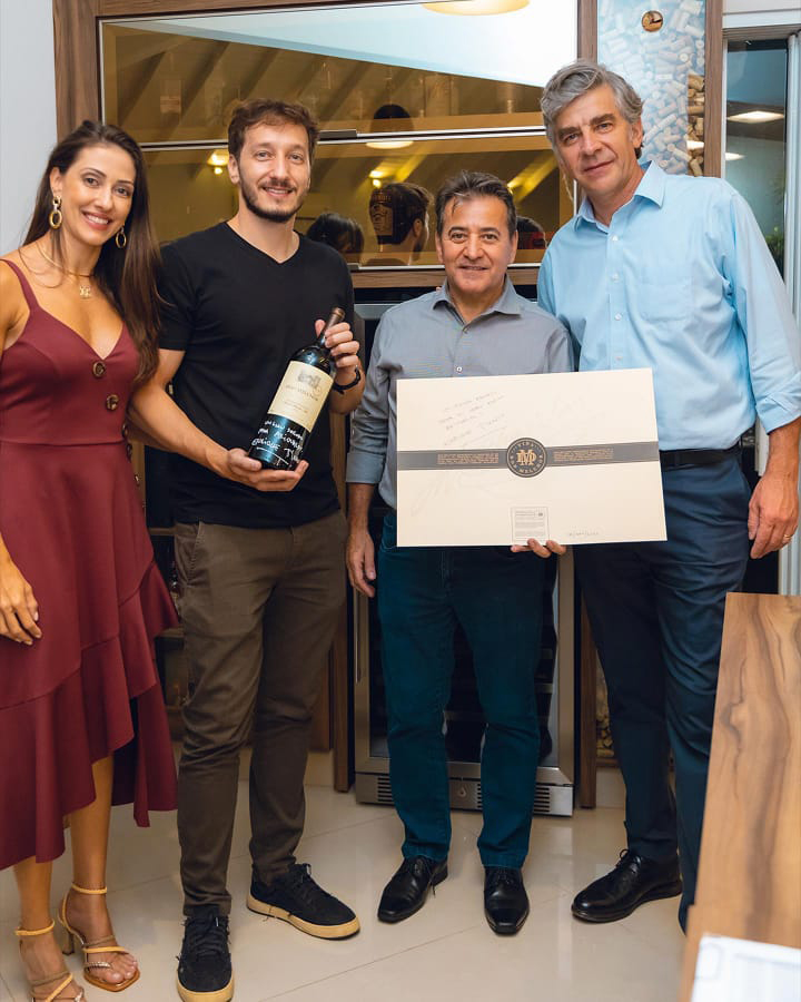 Degustação de vinhos premium da vinícola Concha y Toro